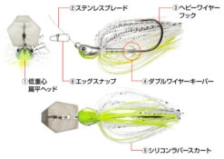 Jack Hammer Chatterbait, Evergreen -Vis Lijn Pro Verkoopwinkel 13103001r 4