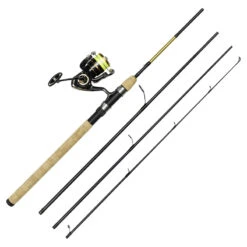 Daiwa Crossfire LT2500 Gold Rush 9' 4pc 5-25G/0.17YL