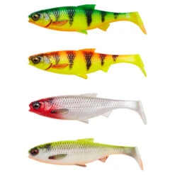 Savage Gear 3D River Roach (4-pak) -Vis Lijn Pro Verkoopwinkel 74304r 2