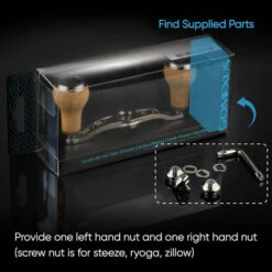 Gomexus Aluminum Double Handle With Cork Knob -Vis Lijn Pro Verkoopwinkel BS100HCA27TNr 4