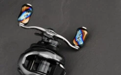 Gomexus Crank Handle W/Titanium Galaxy Knob -Vis Lijn Pro Verkoopwinkel BS100T22GDX2r 5