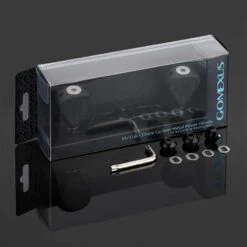 Gomexus 110mm Aluminium Handle With 35mm TPE Knob -Vis Lijn Pro Verkoopwinkel BS110HTE35BKTNr 8