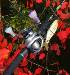 Gomexus Crank Handle Silver/Aurora Knob -Vis Lijn Pro Verkoopwinkel BS120TN27TCJ1r 3