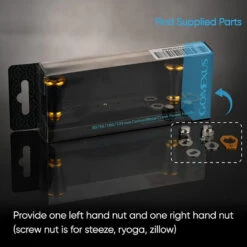 Gomexus 95mm Carbon Swept Handle With 20mm Aluminium Knob -Vis Lijn Pro Verkoopwinkel DCS95A20BKGDr 6