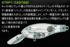 Megabass Deep-X 300 -Vis Lijn Pro Verkoopwinkel MB 00000001699r 3