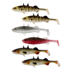 Westin Stanley The Stickleback Shadtail 7,5cm 4g Clear Water Mix (6-pak)