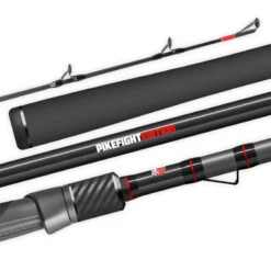 Söder Pikefight SG2 Pitch Black Combo -Vis Lijn Pro Verkoopwinkel PFSG2PBPIKE 3