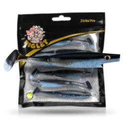 Piglet Shad 10cm Söder Custom 3-pak -Vis Lijn Pro Verkoopwinkel PIGLET3PACKCUSTOM1 3