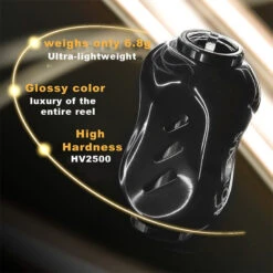 Gomexus Smoke Jedi Series 22mm Titanium Knob - Smoke -Vis Lijn Pro Verkoopwinkel T22STSK 5