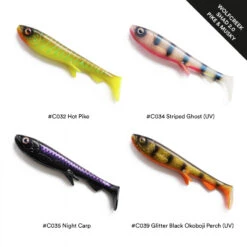 Wolfcreek Shad 2.0 20cm, 75g -Vis Lijn Pro Verkoopwinkel WCL SHAD20r 6